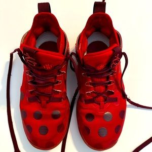 Mens Adidas Harden Vol 5. Futurenatural Team Power Red. Boost